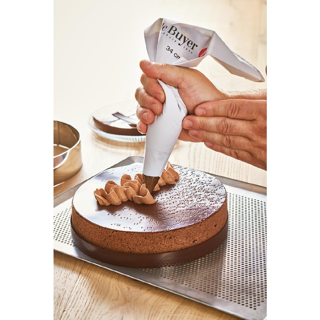 De Buyer Perforated Baking Tray 400x300mm