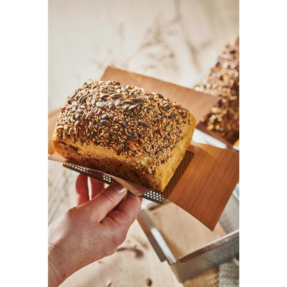 De Buyer Perforated Cake Mould With Removable Base 150mm