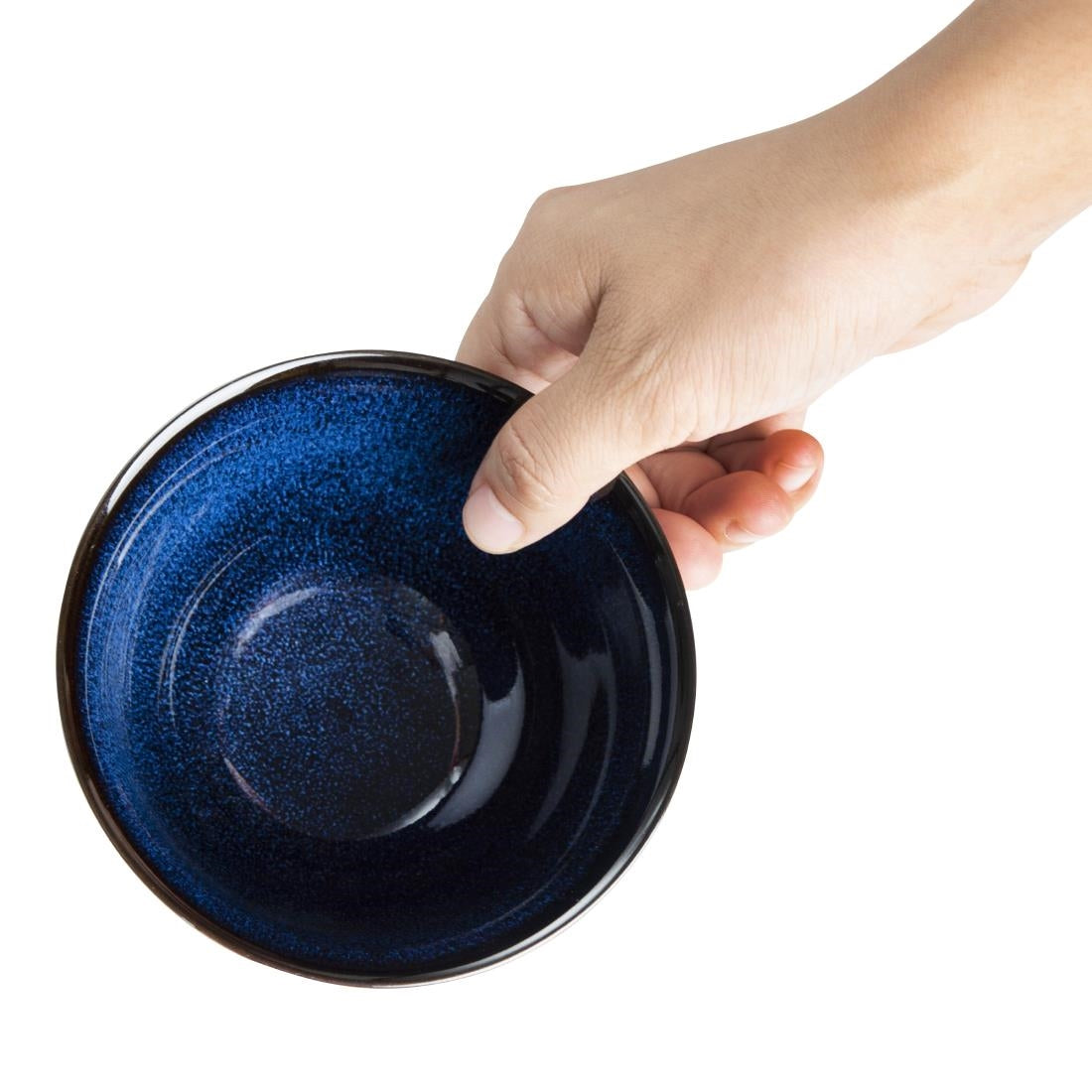 Olympia Luna Midnight Blue Footed Bowls 115mm (8 Pack)
