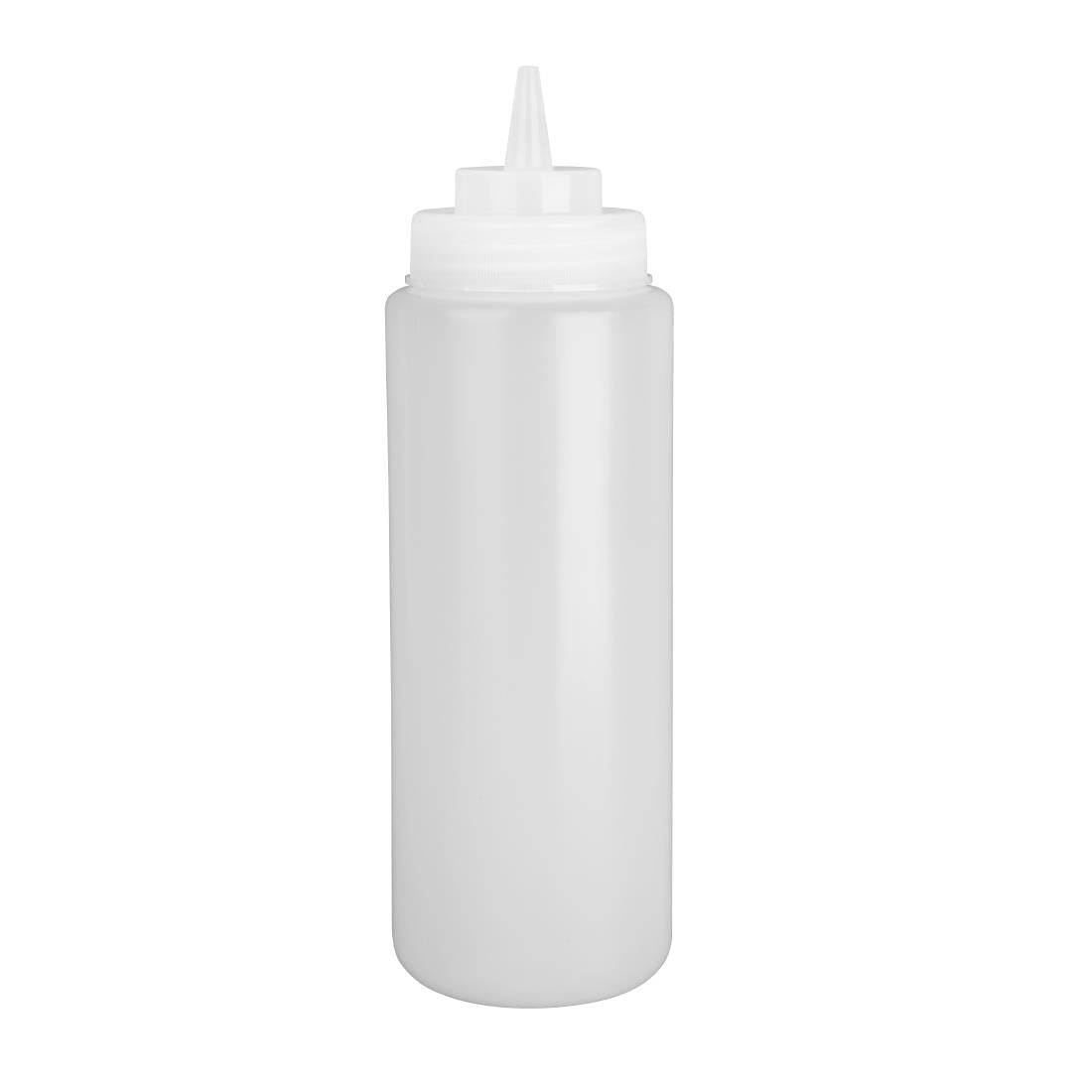 Vogue Clear 32oz Squeeze Sauce Bottle