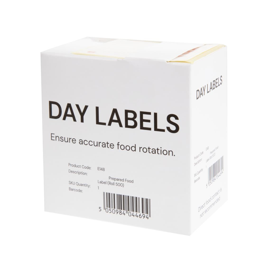 Prepped Food Labels