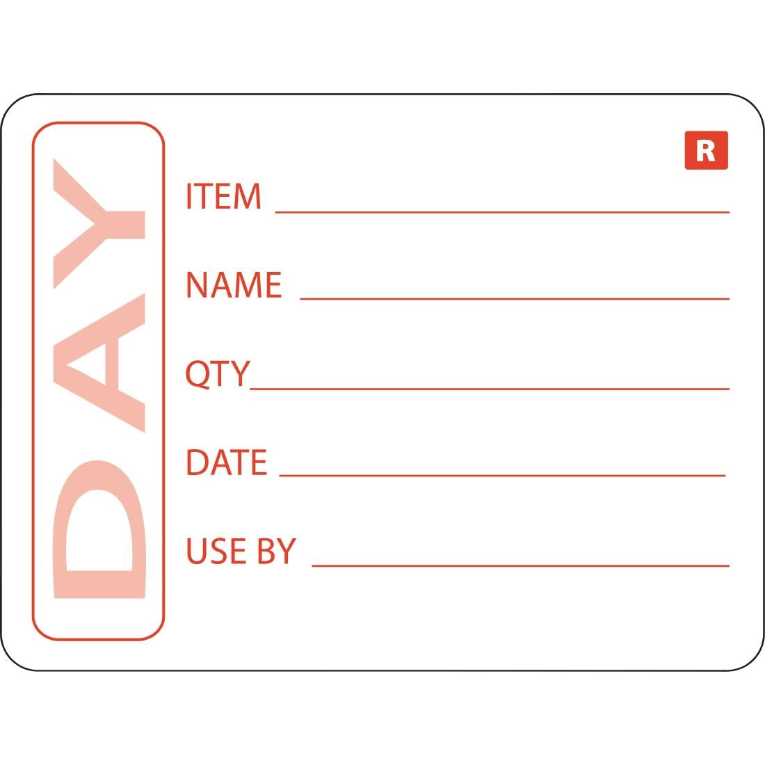 Prepped Food Labels