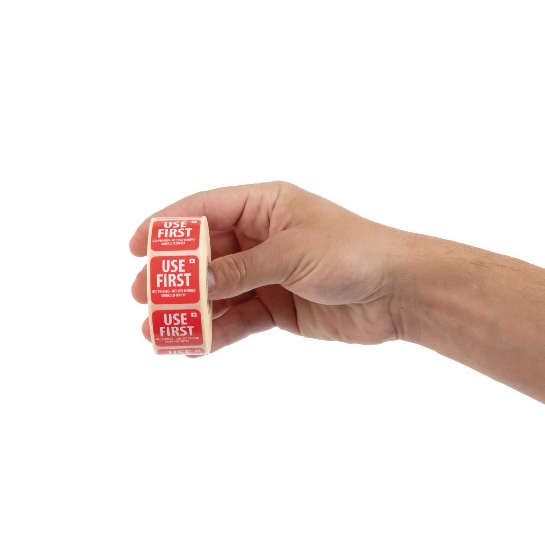 Hygiplas Removable Use First Labels (1000 Pack)