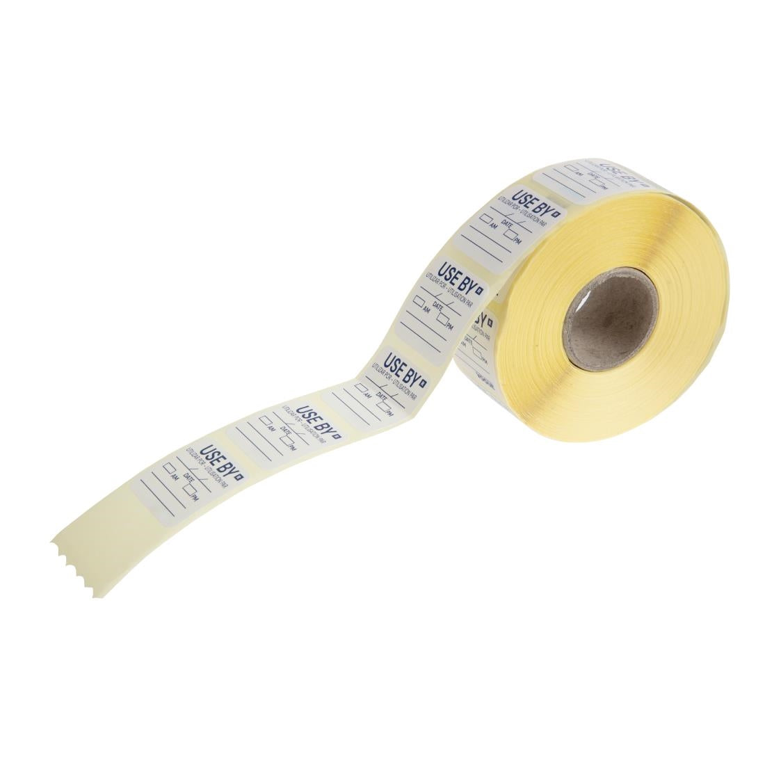 Hygiplas Removable Use By Labels (1000 Pack)