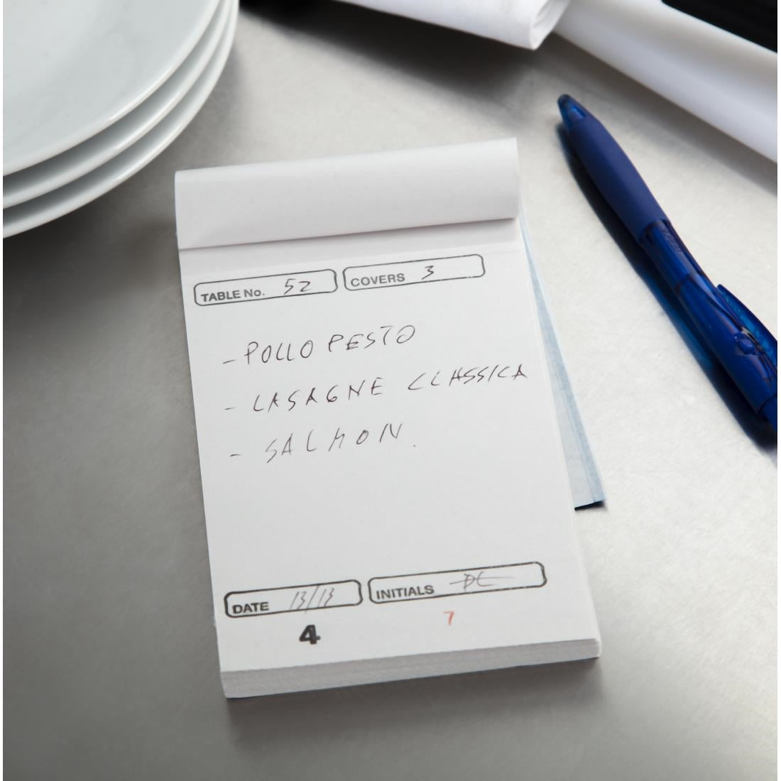 Olympia Restaurant Waiter Pads Duplicate Large (50 Pack)