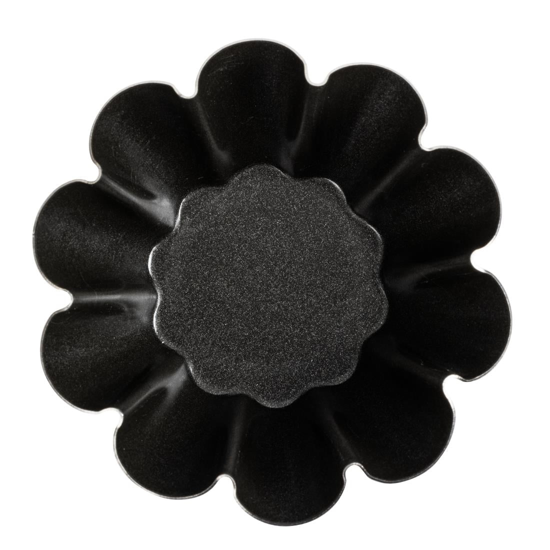 Matfer Bourgeat Non-Stick Mini Brioche Tin 75mm (12 Pack)