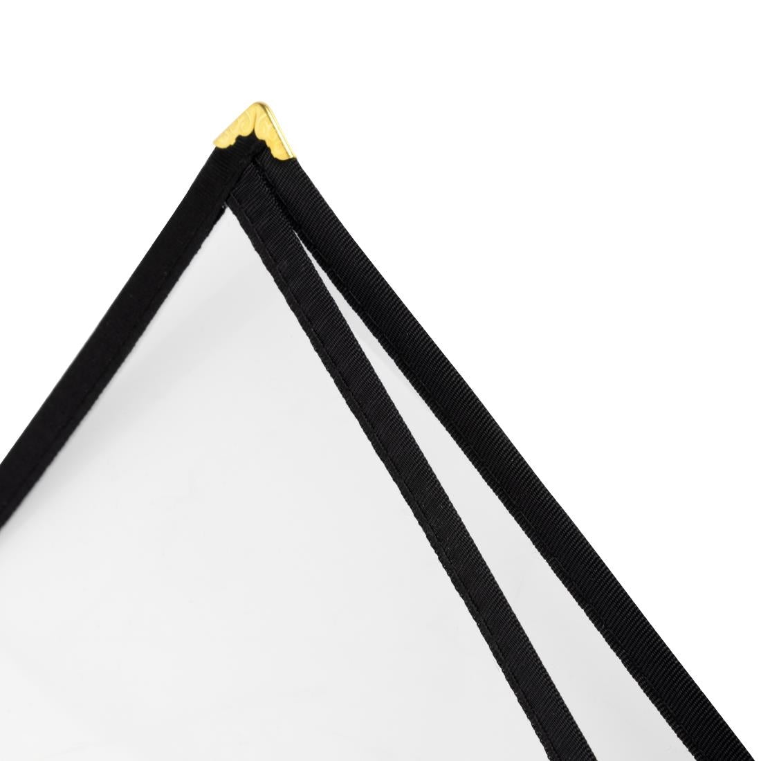 Olympia A4 Black Menu Cover for Restaurants