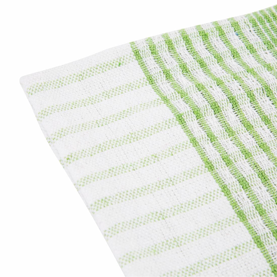 Vogue Wonderdry Tea Towels Green (10 Pack)