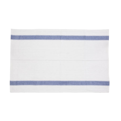 vogue heavy blue tea towel