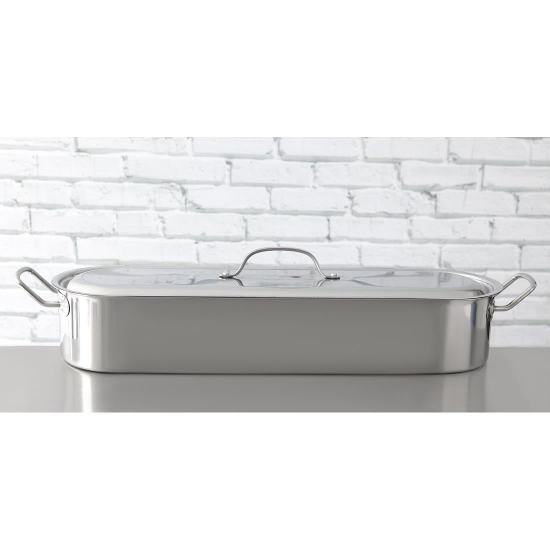 Kitchen Craft Stainless Steel Fish Kettle 74cm