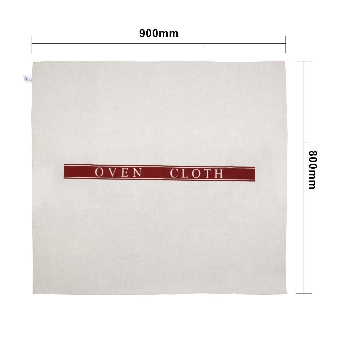 Vogue Hotel Oven Cloth Red