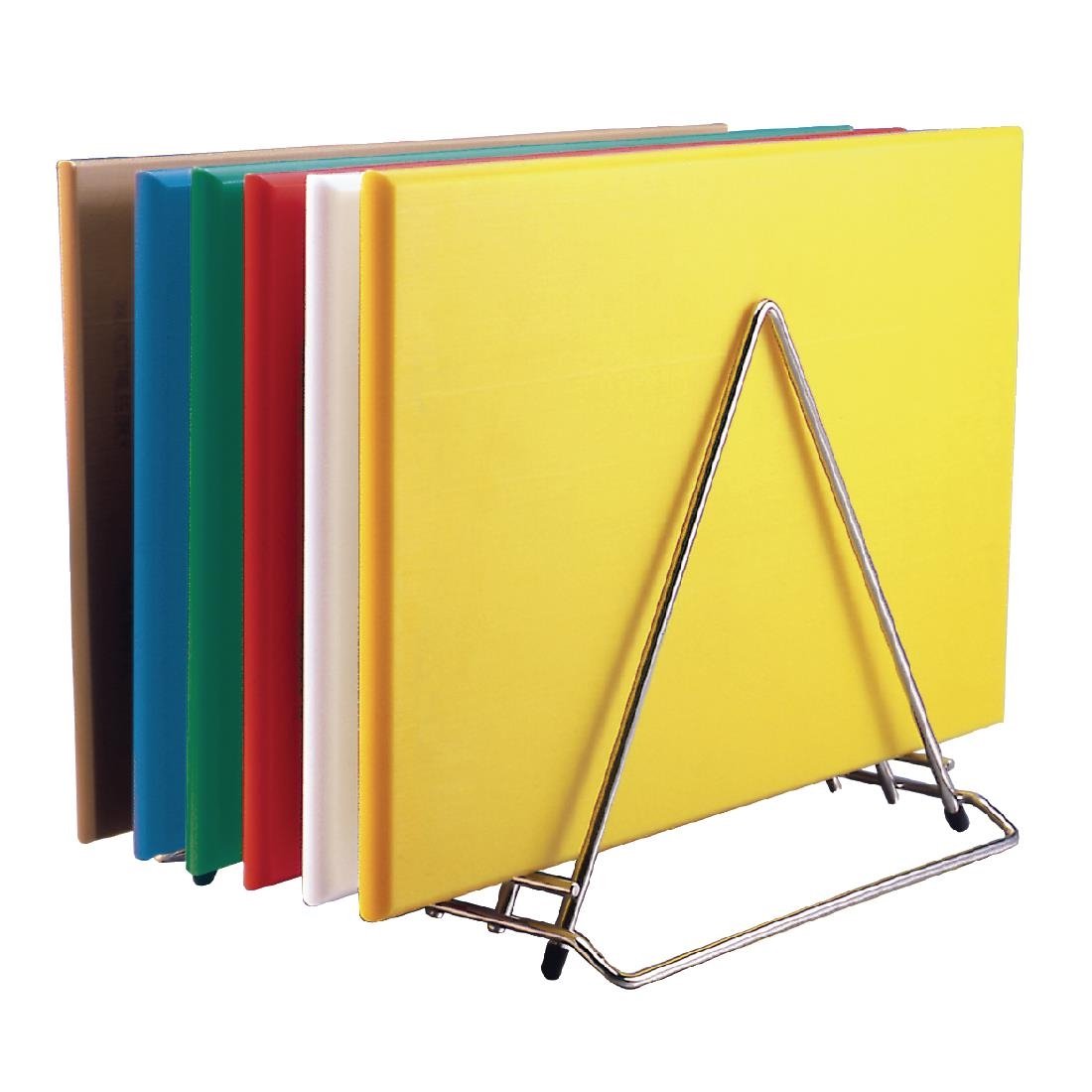 Hygiplas High Density Antibacterial Green Chopping Board 455x305x12mm