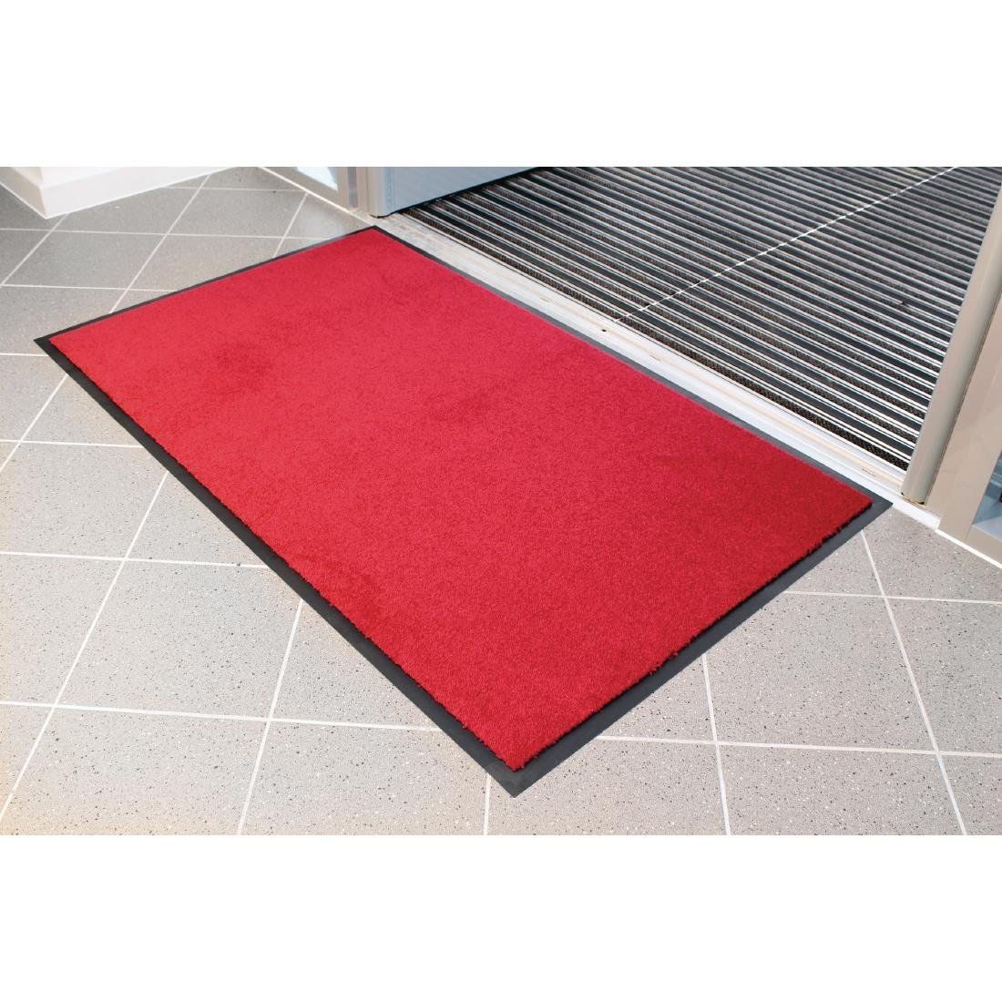 COBA Entraplush Mat Red 600x900mm