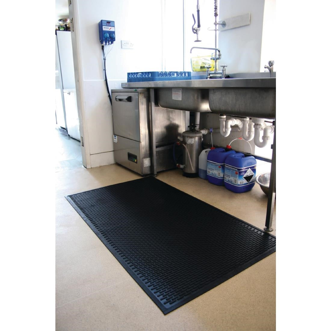COBA Non-Slip Kitchen Floor Mat 850x750mm
