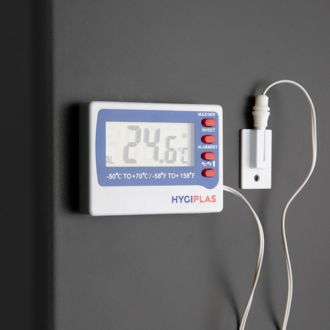 Hygiplas Digital Fridge Freezer Thermometer