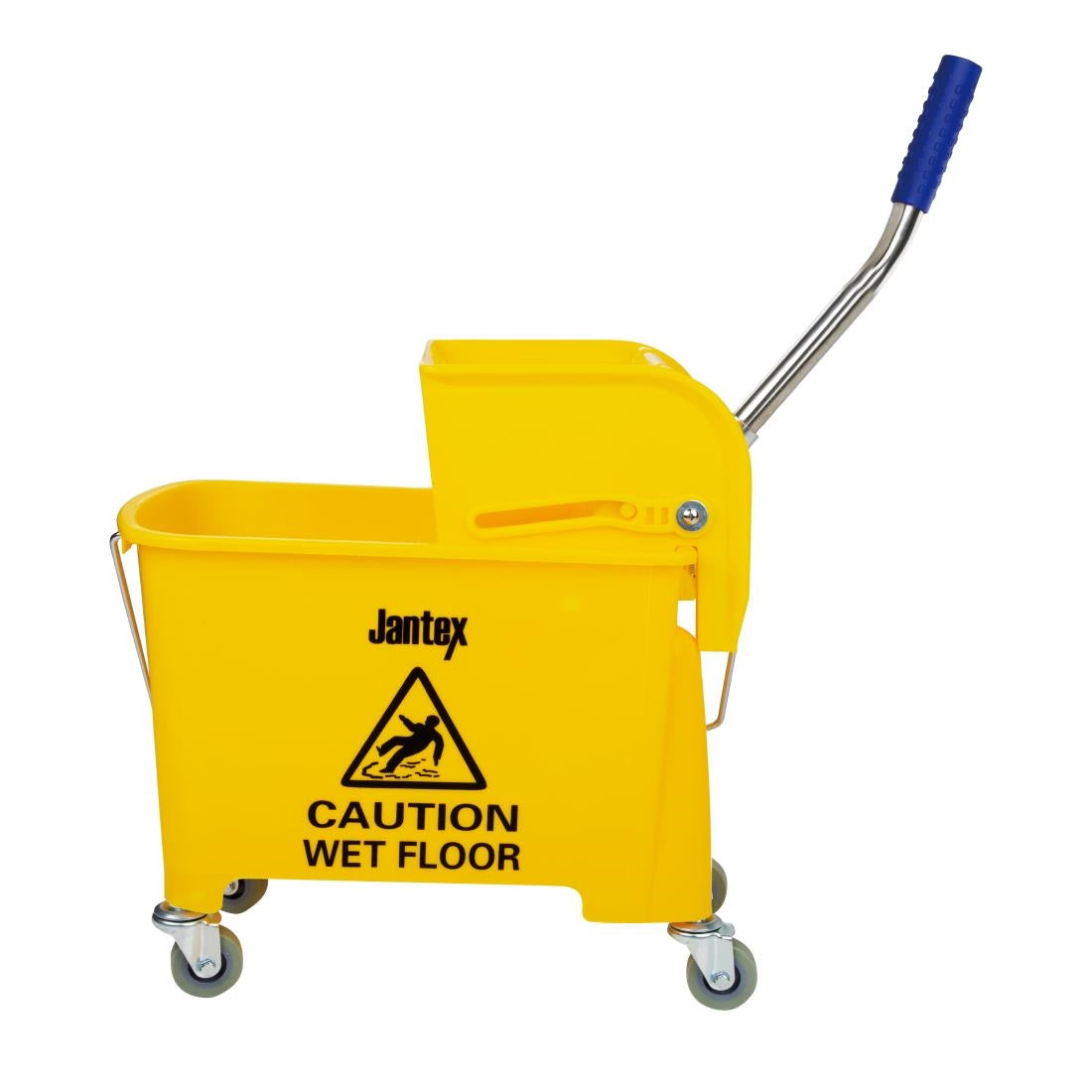 Jantex Kentucky Mop Bucket and Wringer 15Ltr Yellow