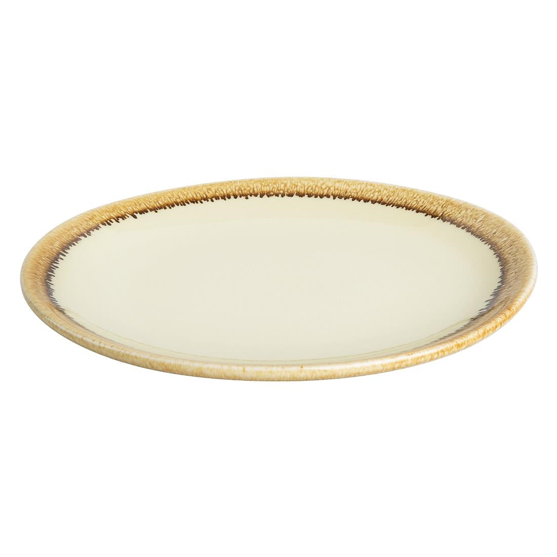 Olympia Kiln Sandstone Round Coupe Plates 180mm (6 Pack)