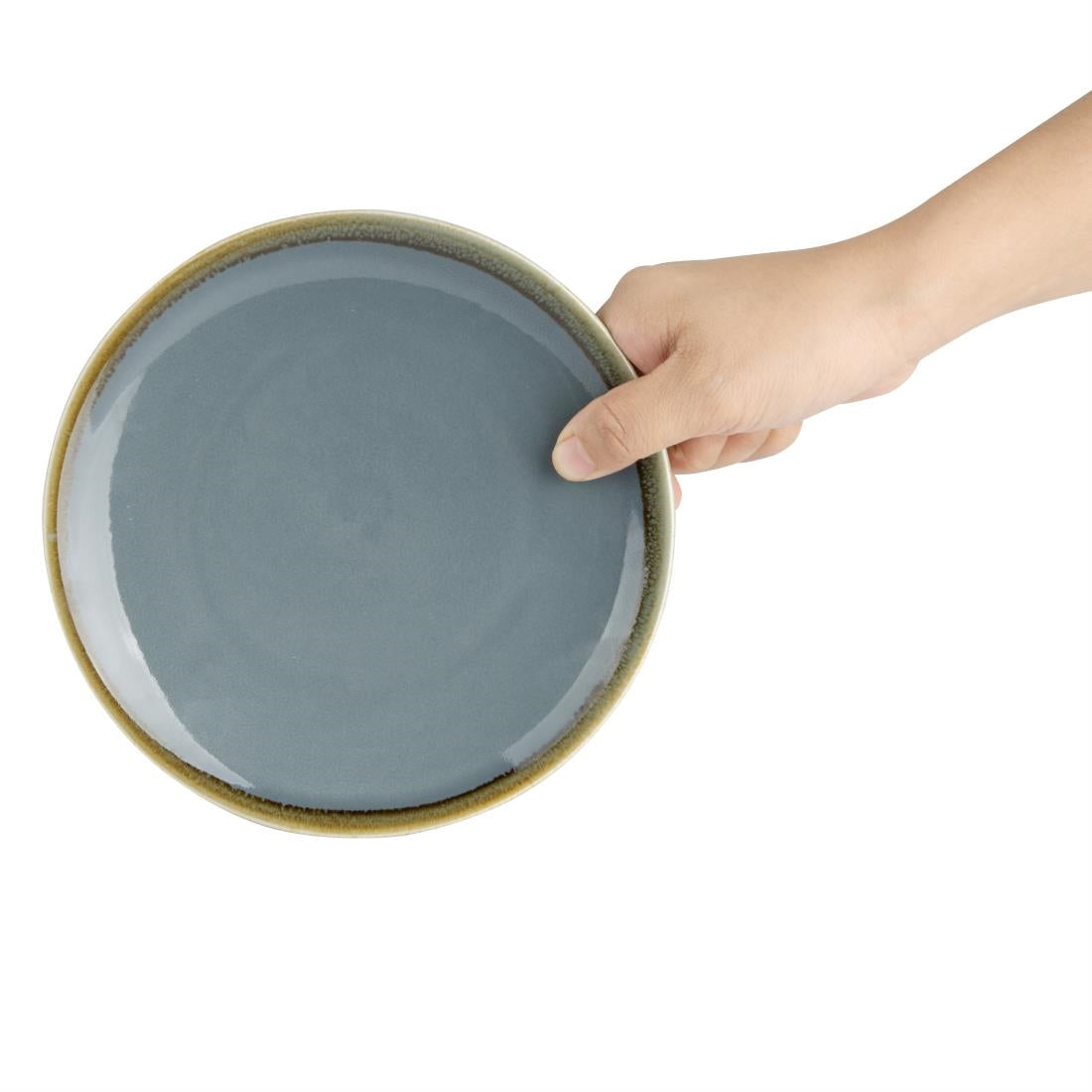 Olympia Kiln Ocean Coupe Plates 180mm (6 Pack)