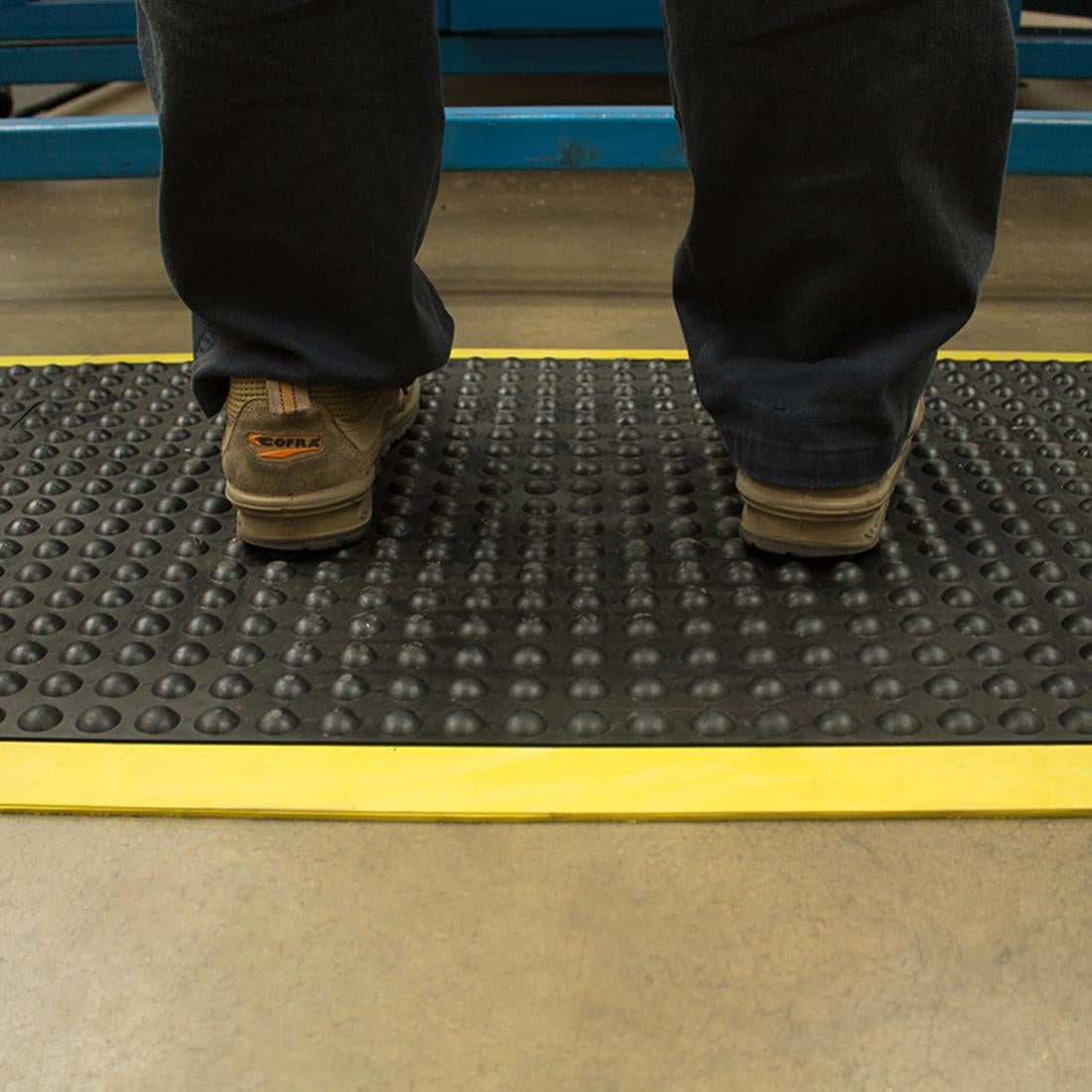 COBA Anti-Fatigue Mat Interlocking End Piece 900mm x 1200mm