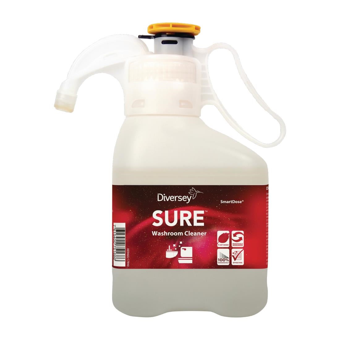 Diversey SURE SmartDose Washroom Cleaner Concentrate 1.4Ltr
