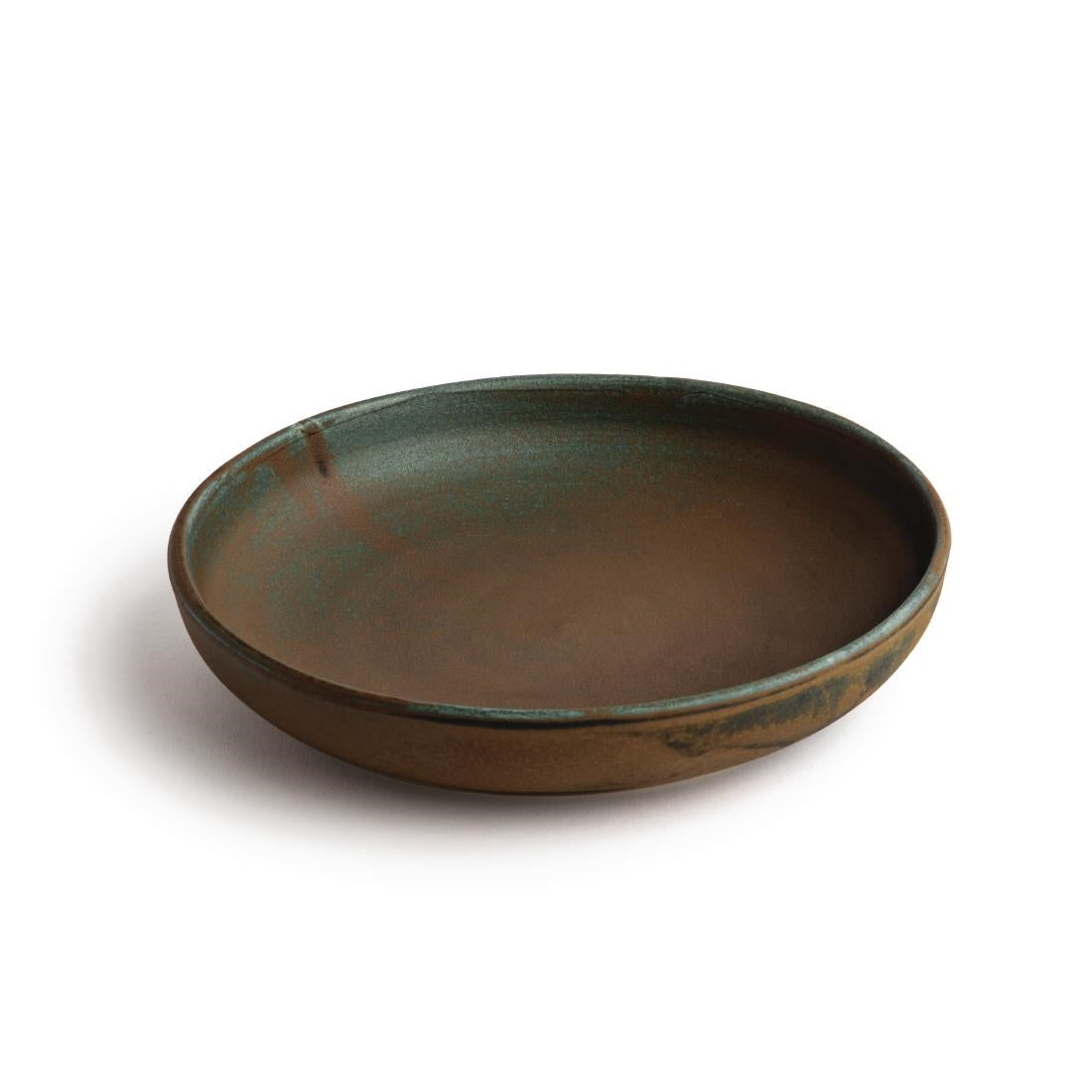 Olympia Canvas Coupe Bowls Green Verdigris 230mm (6 Pack)