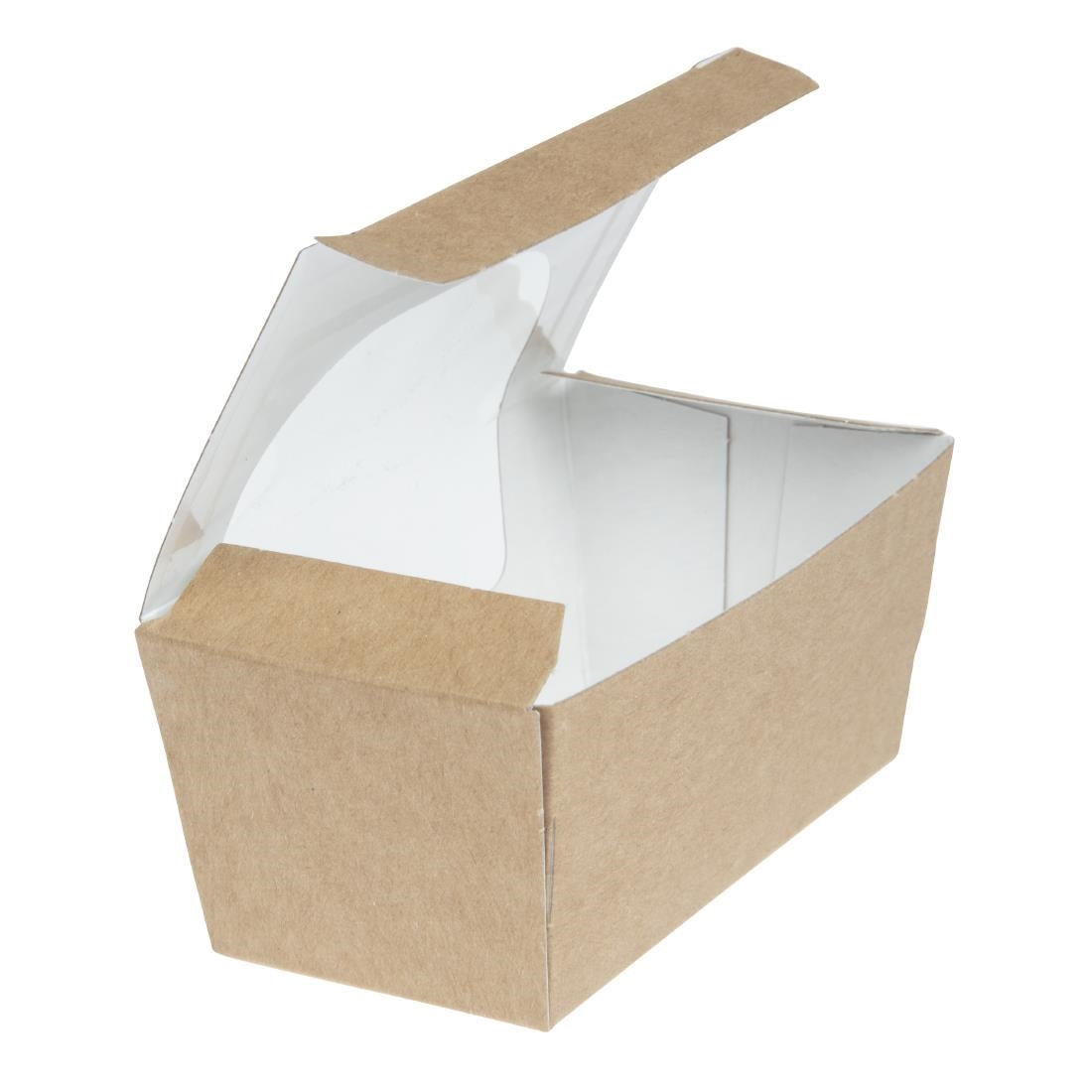 Colpac Compostable Kraft Cake Boxes with Window Small (500 Pack)