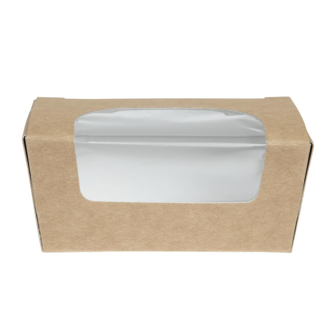 Colpac Compostable Kraft Cake Boxes with Window Small (500 Pack)