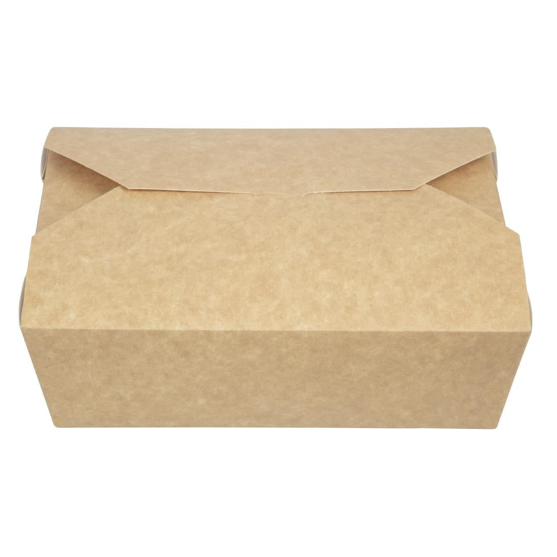 Colpac Recyclable Kraft Microwaveable Food Boxes 1950ml / 68oz (200 Pack)