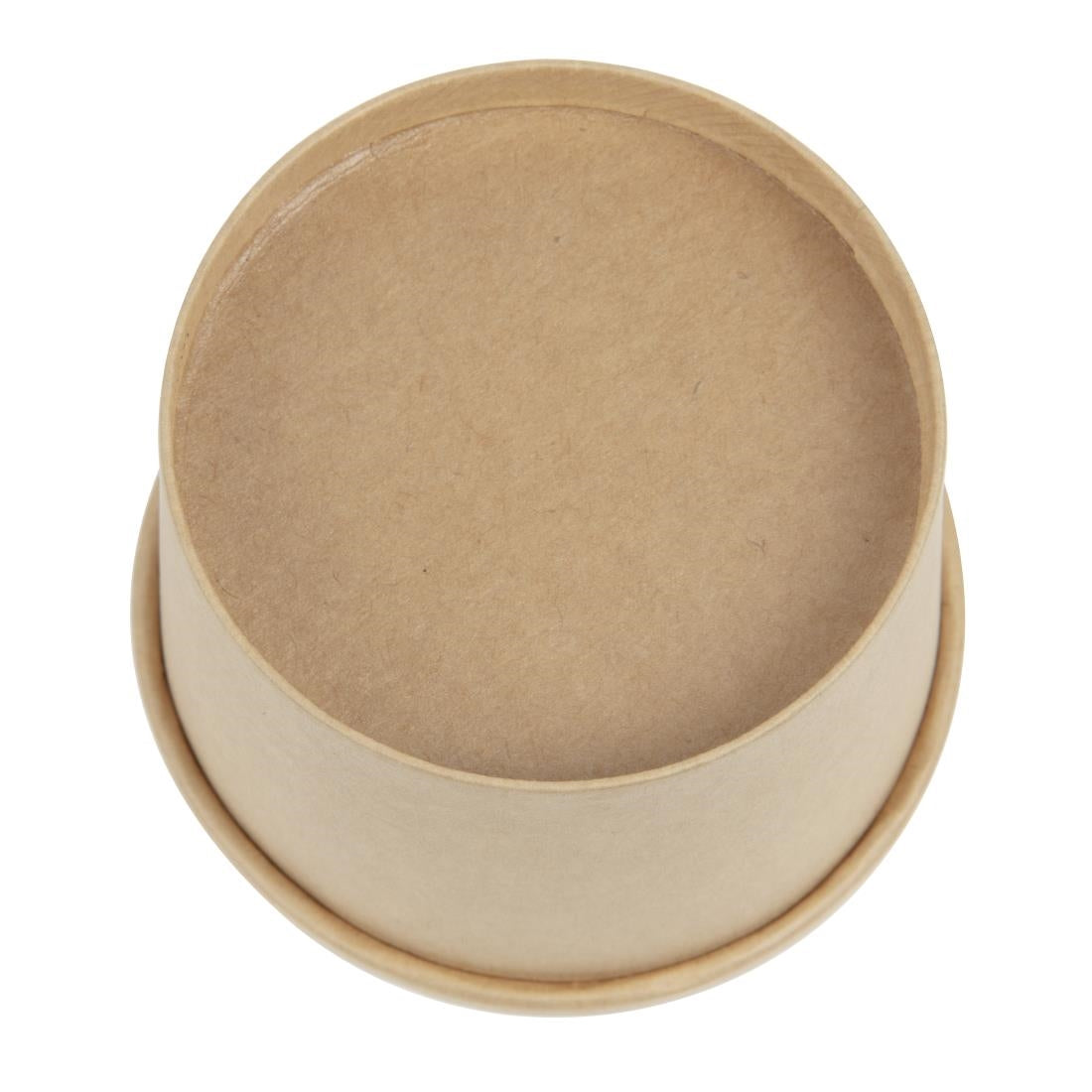 Colpac Recyclable Kraft Microwavable Soup Cups 225ml (500 Pack)