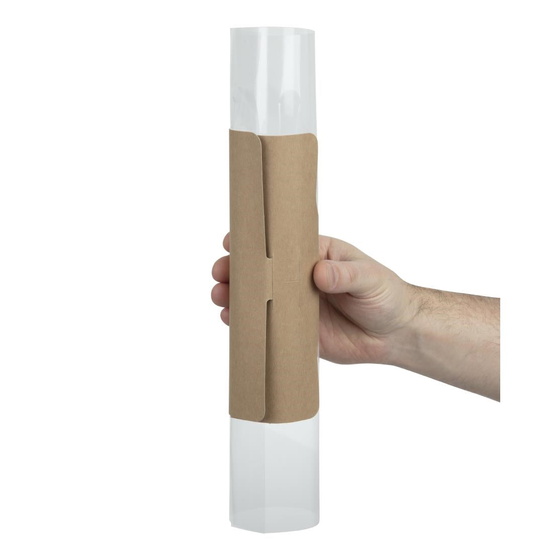 Colpac Clasp Clip Recyclable Kraft Baguette Packs (500 Pack)