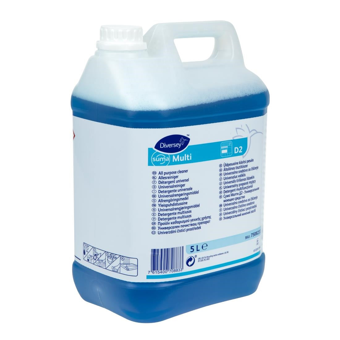 Suma D2 All-Purpose Cleaner Concentrate 5Ltr