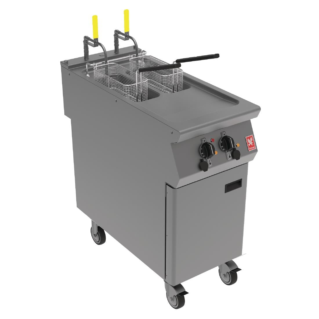 Falcon F900 Free Standing Electric Fryer on Castors E9342F2