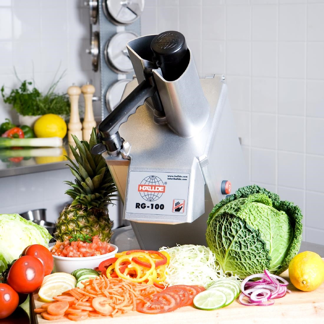 Hallde Veg Prep Machine RG 100