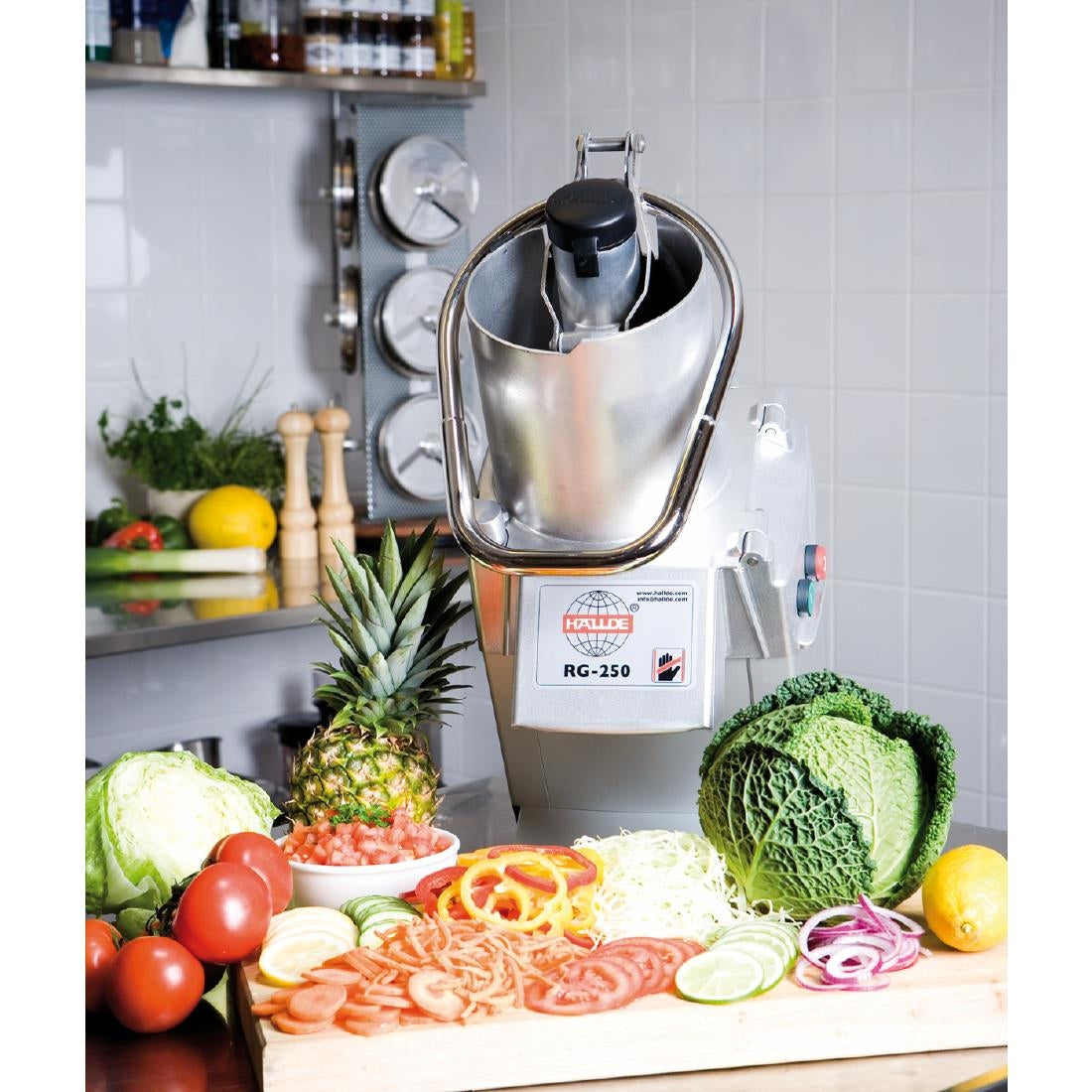 Hallde Veg Prep Machine RG 250
