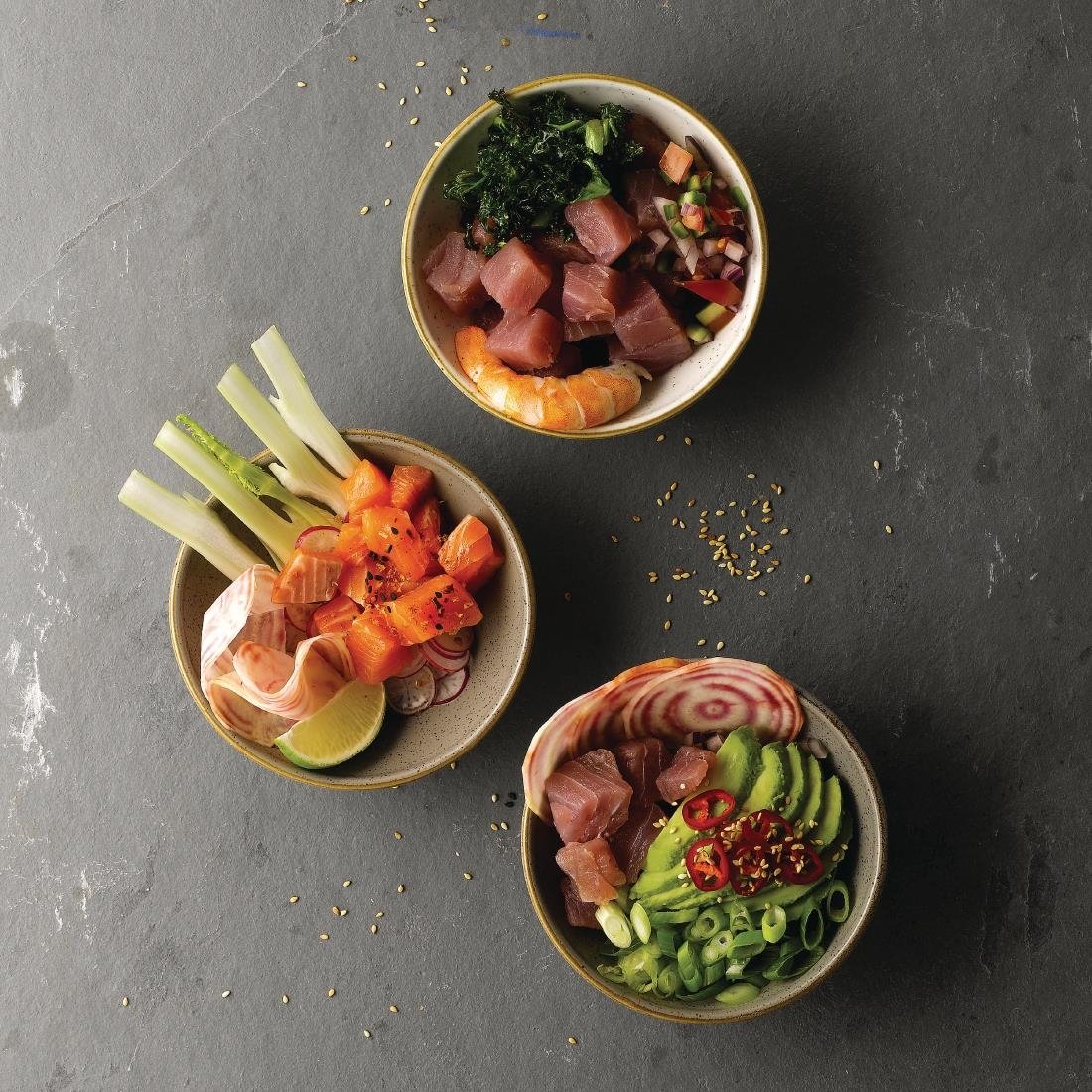 Churchill Stonecast Shallow Bowls Grey 7oz 116mm (12 Pack)