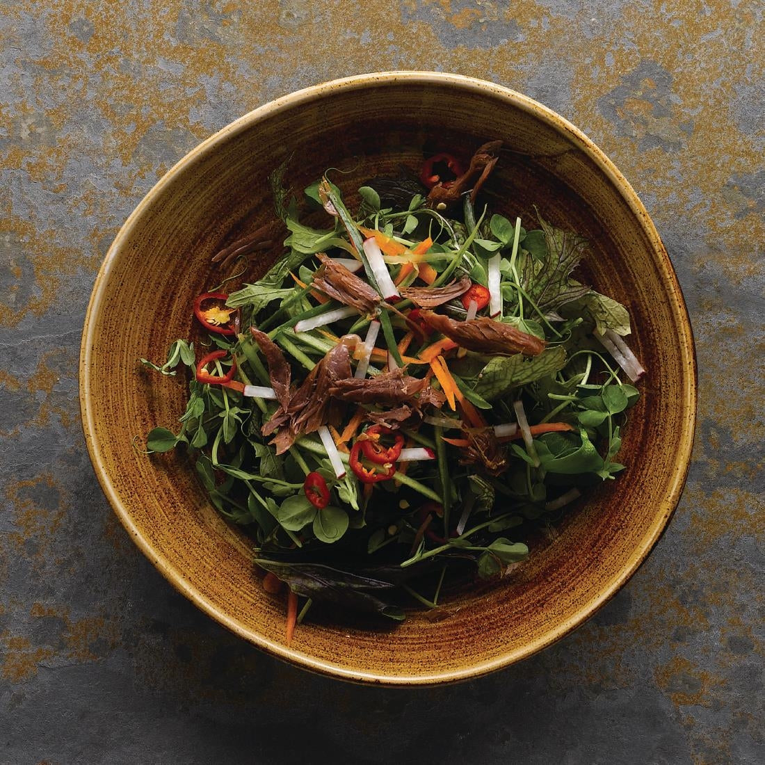 Churchill Stonecast Patina Coupe Bowls Vintage Copper 15oz 182mm (12 Pack)