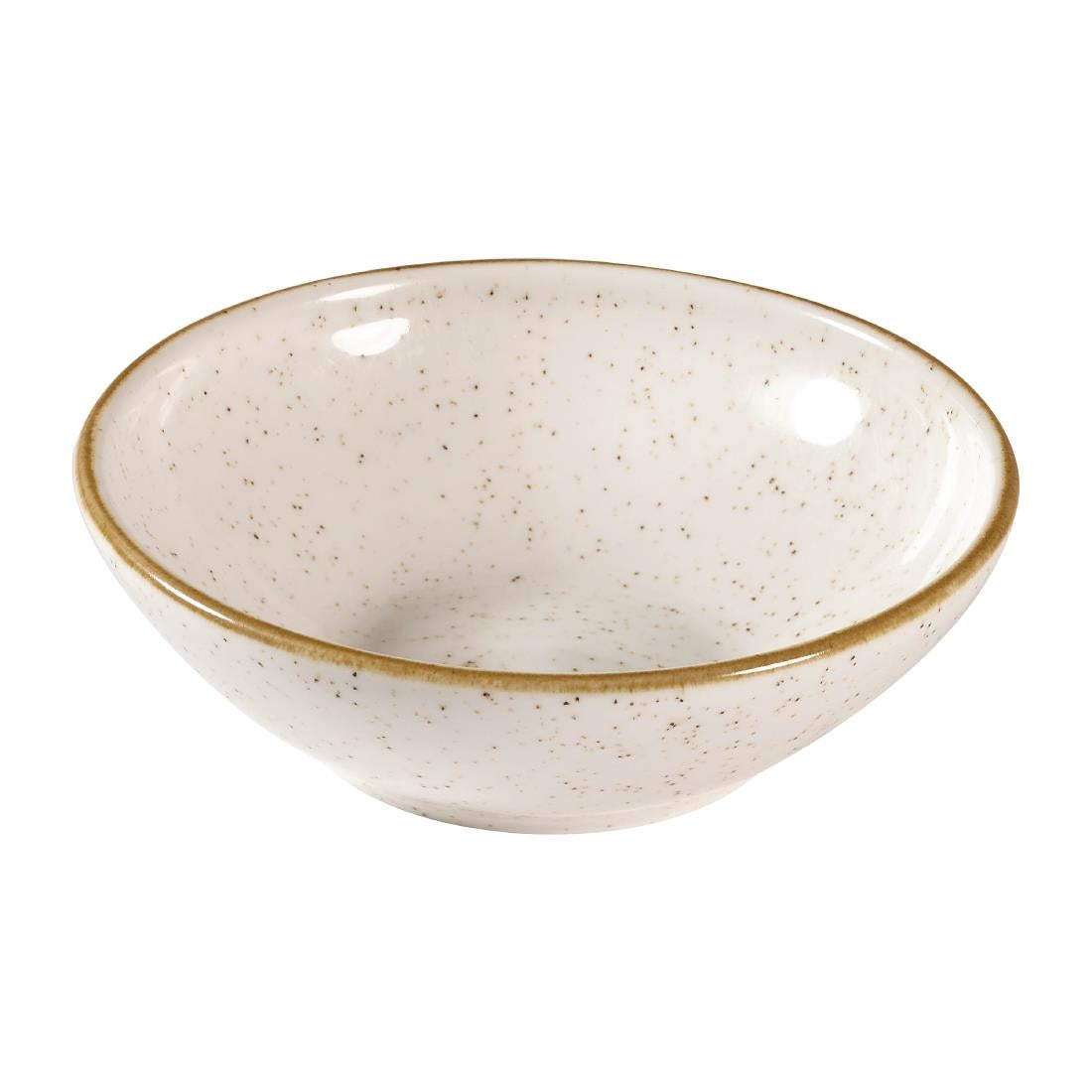 Churchill Stonecast Shallow Bowls Barley White 9oz 130mm (12 Pack)