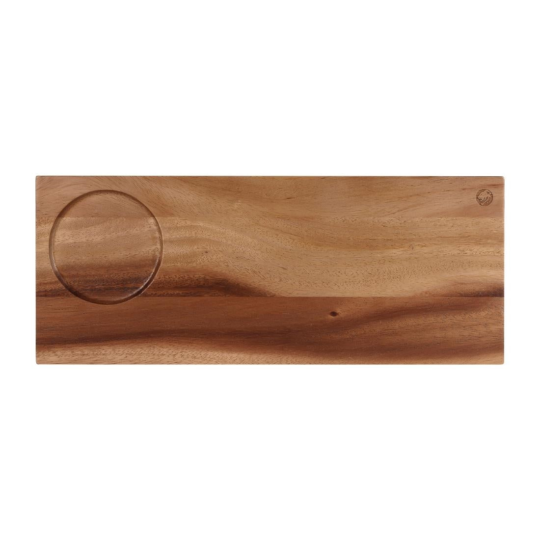 Churchill Alchemy Wood Large Serving Boards 410 x 165mm (4 Pack)