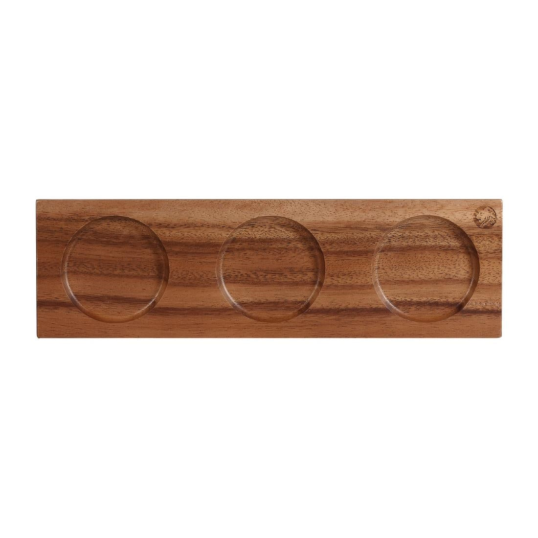 Churchill Alchemy Wood Small Serving Boards 300 x 90mm (4 Pack)