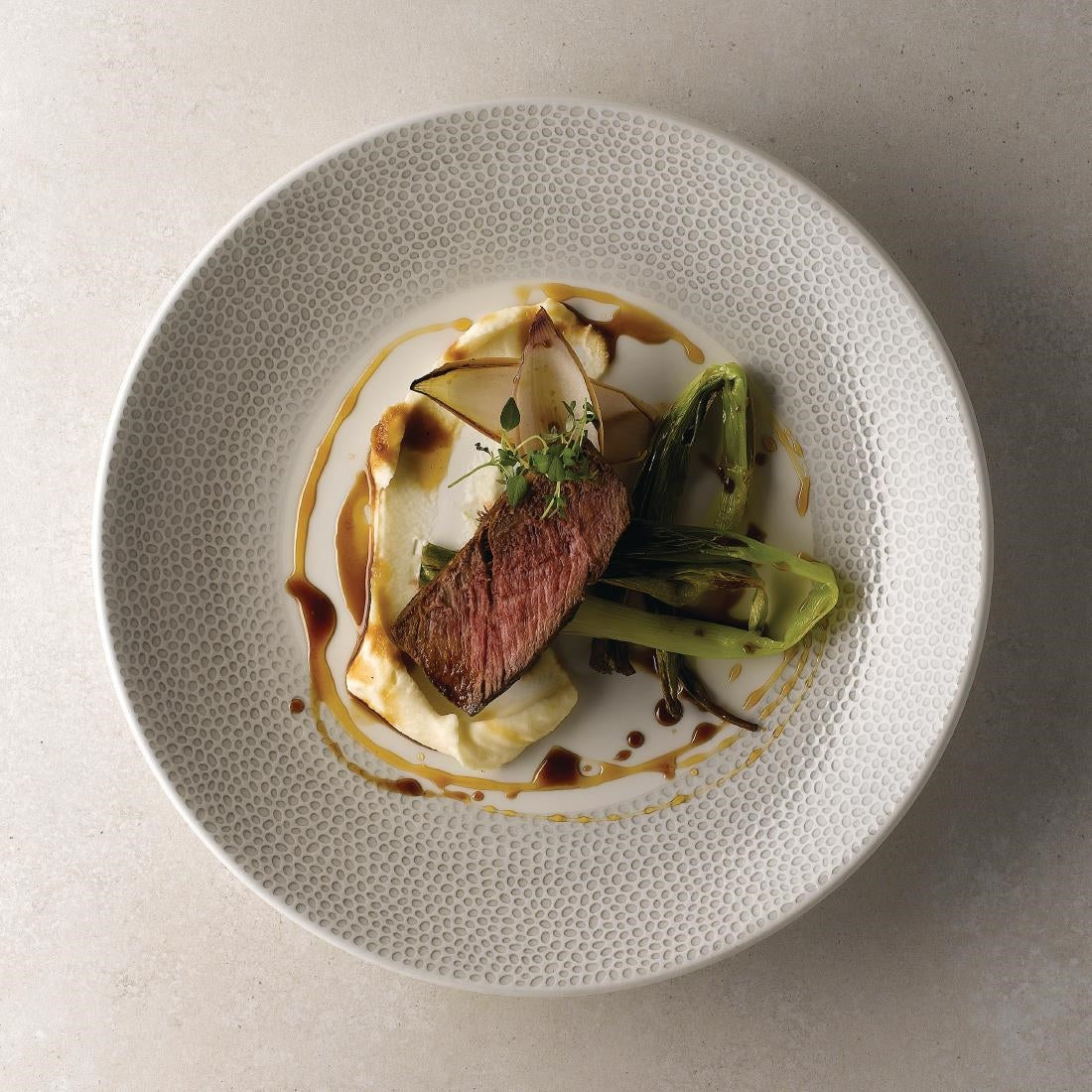 Churchill Isla Deep Coupe Plates Shale Grey 281mm (12 Pack)