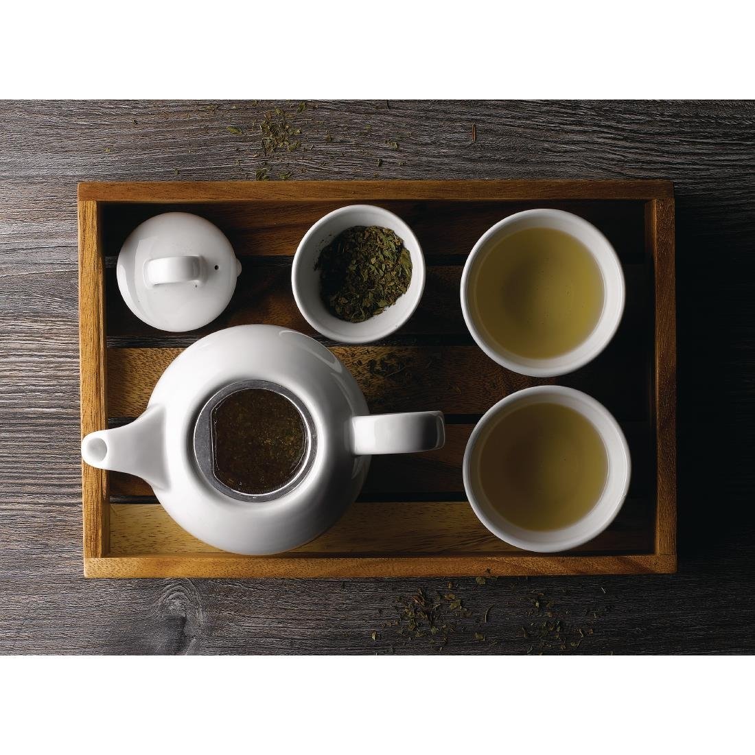 Churchill Profile Snack Bowls White 14oz 130mm (12 Pack)