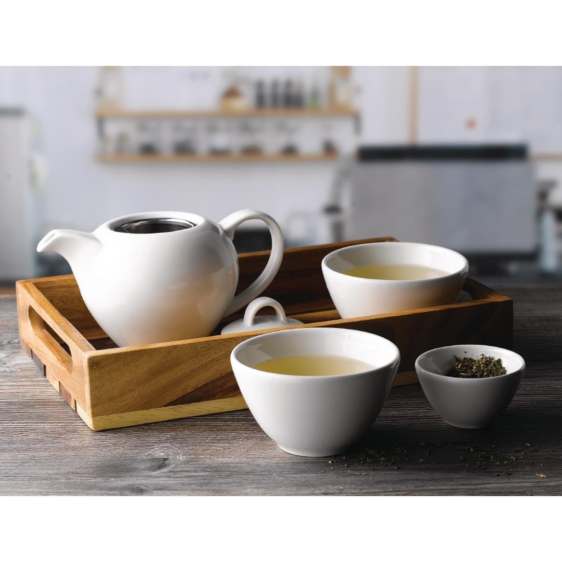 Churchill Profile Dip Pots White 4oz 85mm (12 Pack)