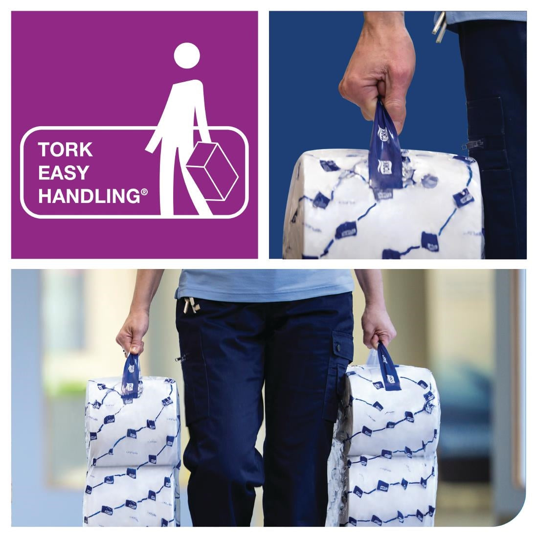 Tork SmartOne Mini Toilet Rolls (12 Pack)