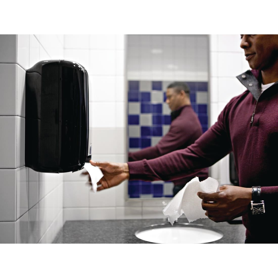 Tork Matic Extra-Long Hand Towel Rolls 1-Ply 280m (6 Pack)