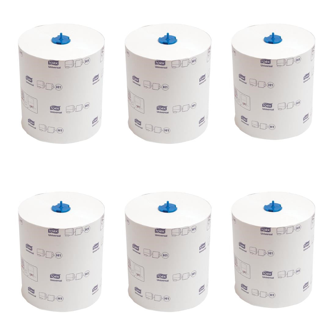 Tork Matic Extra-Long Hand Towel Rolls 1-Ply 280m (6 Pack)