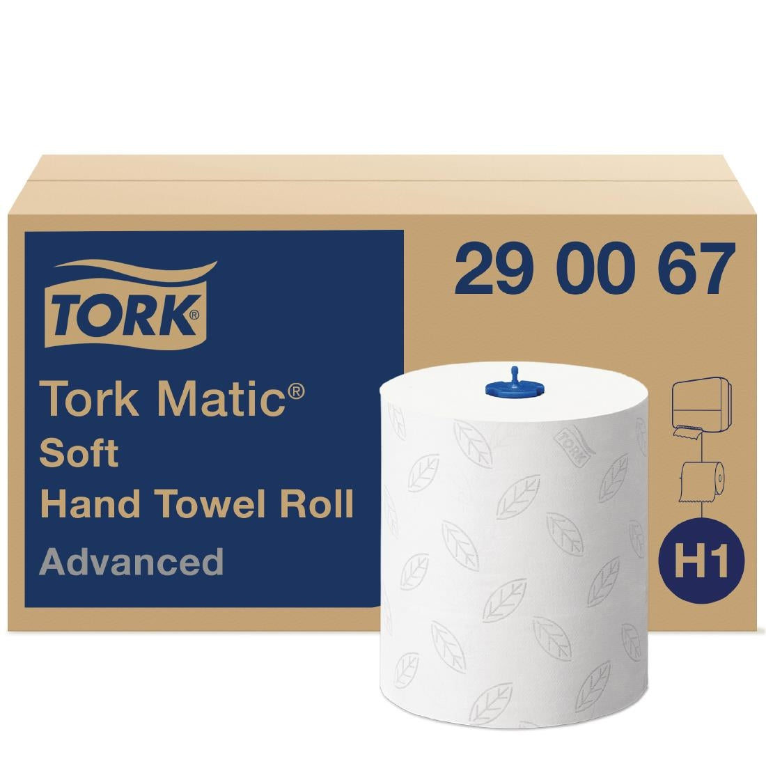 Tork Advanced Hand Towel Rolls 2-Ply 150m (6 Pack)