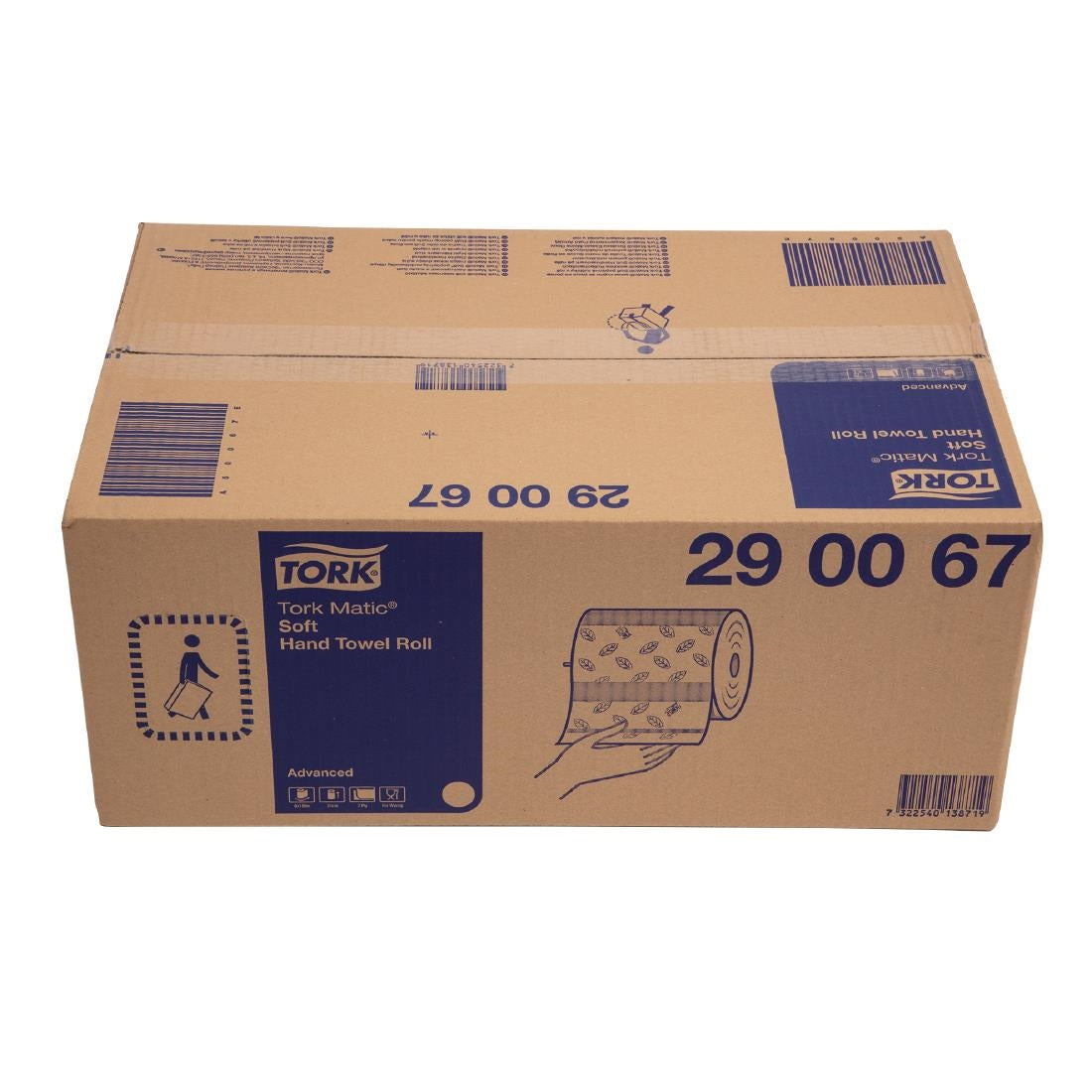 Tork Advanced Hand Towel Rolls 2-Ply 150m (6 Pack)