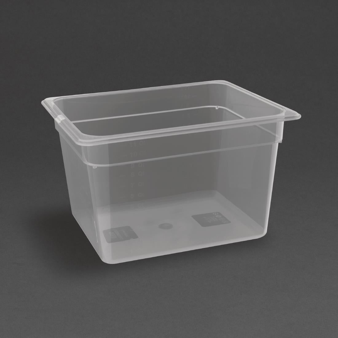 Nisbets Essentials Polypropylene 1/2 Gastronorm 200mm