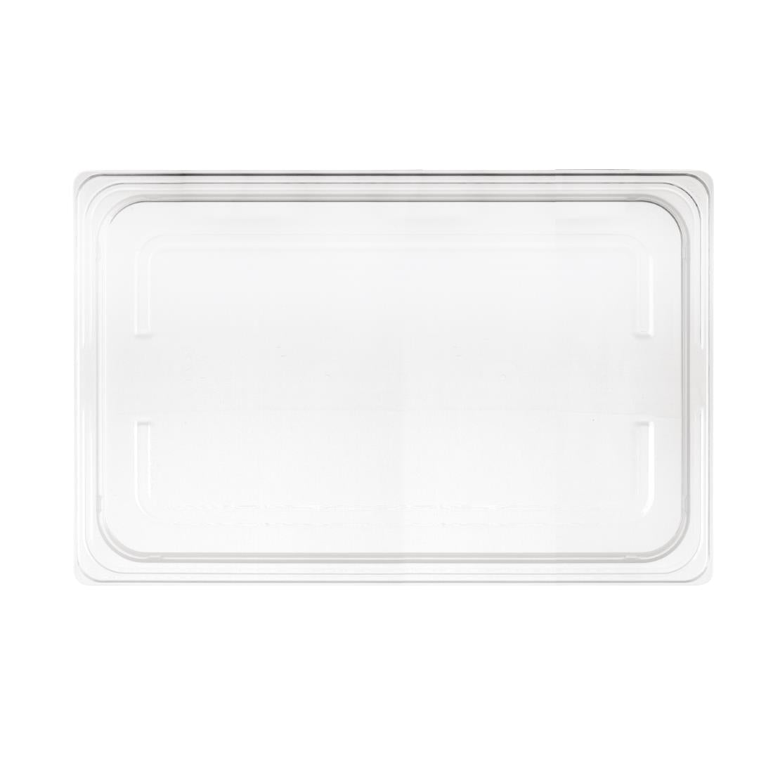 Nisbets Essentials Polypropylene 1/1 Gastronorm Lid Clear