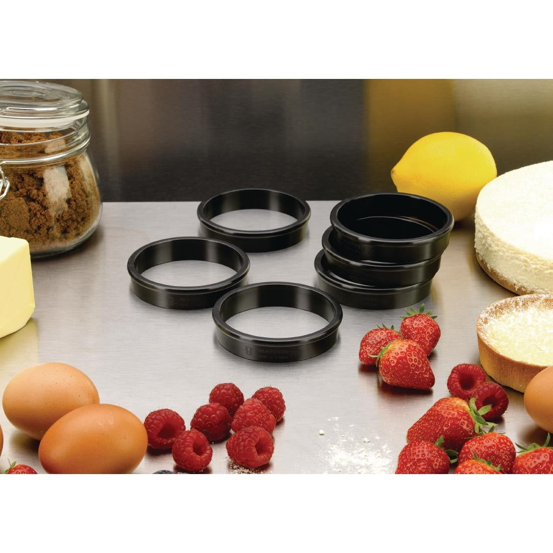 Matfer Bourgeat Exoglass Tart Ring 75mm